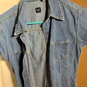 Gap Denim Button Up
